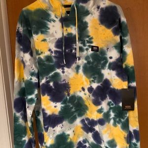 Vans Men’s Ice Tie Dye Pullover Hooded Sweatshirt